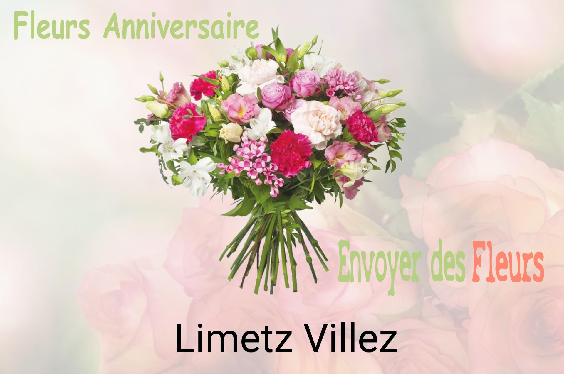 Bouquet de fleurs d’anniversaire livré à Limetz-Villez