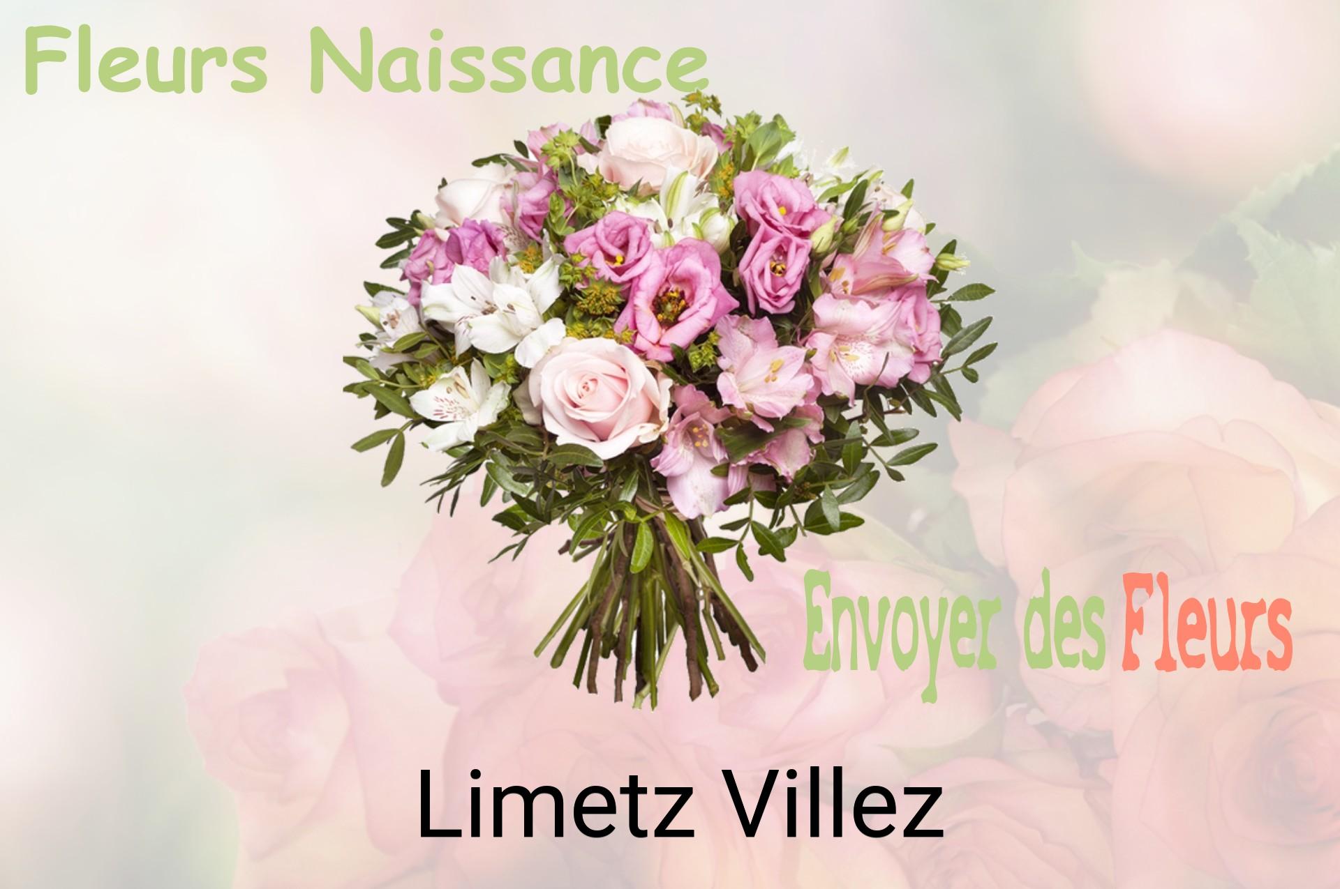 Bouquet de fleurs de naissance livré à Limetz-Villez