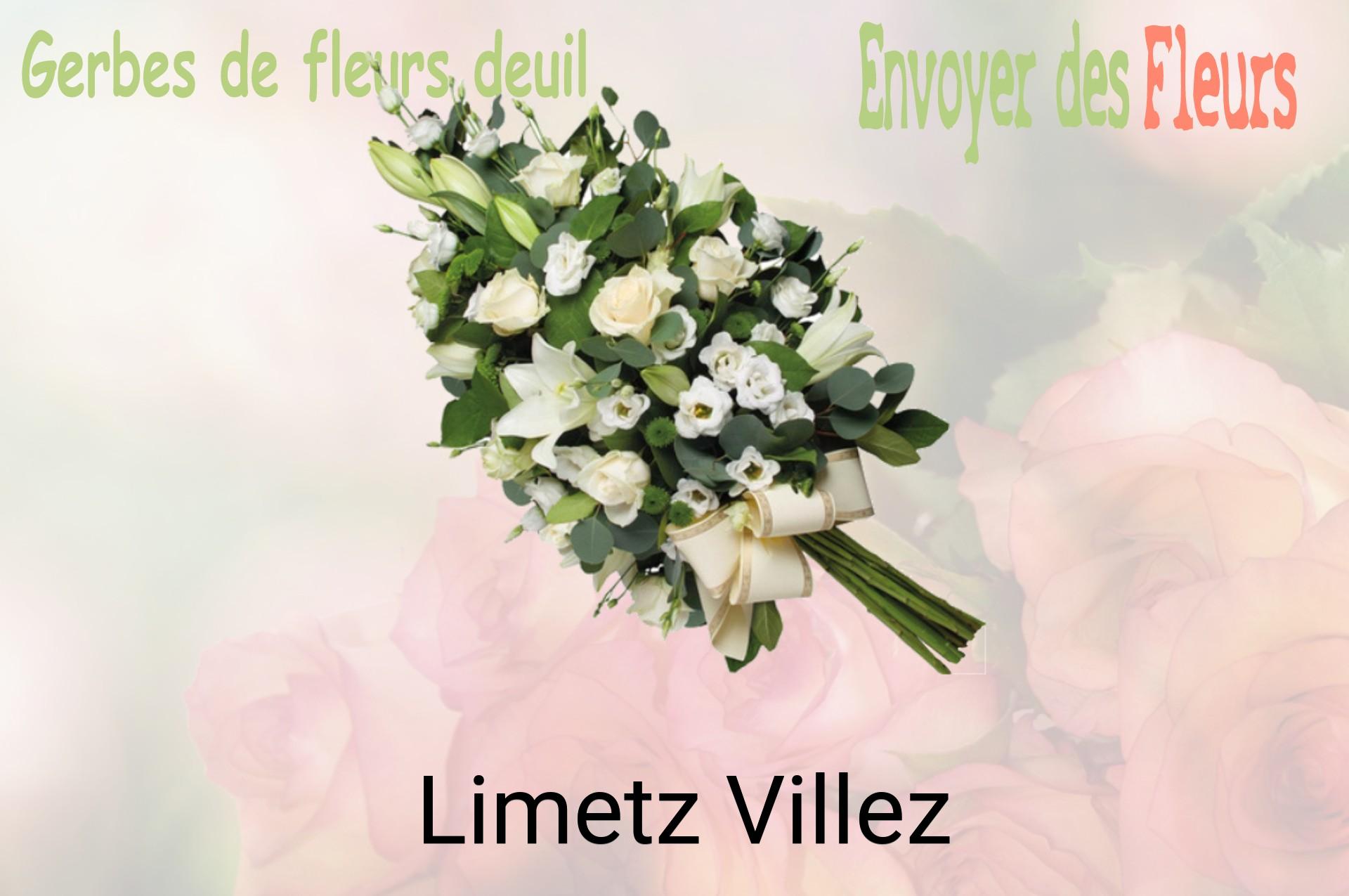 Gerbe de fleurs de deuil livrée à Limetz-Villez